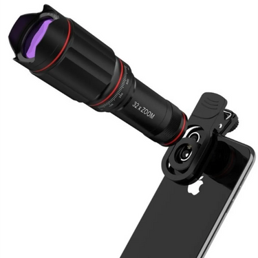 Ultra Crystal HD 32x Zoom Telescope Mobile Phone Camera Lens Set - TechShopi
